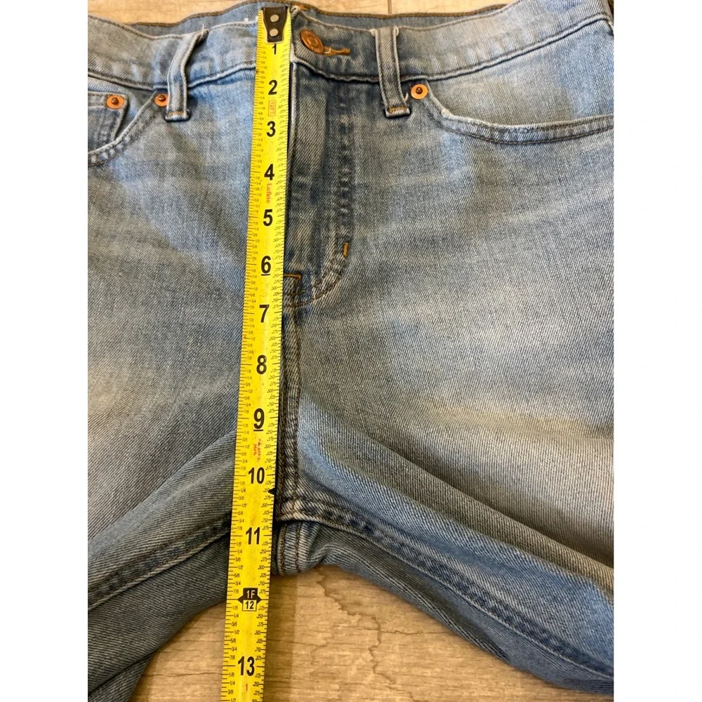 J.Crew Classic Straight Jeans Light‎ Wash Candiani Denim 27P BA657 FA21